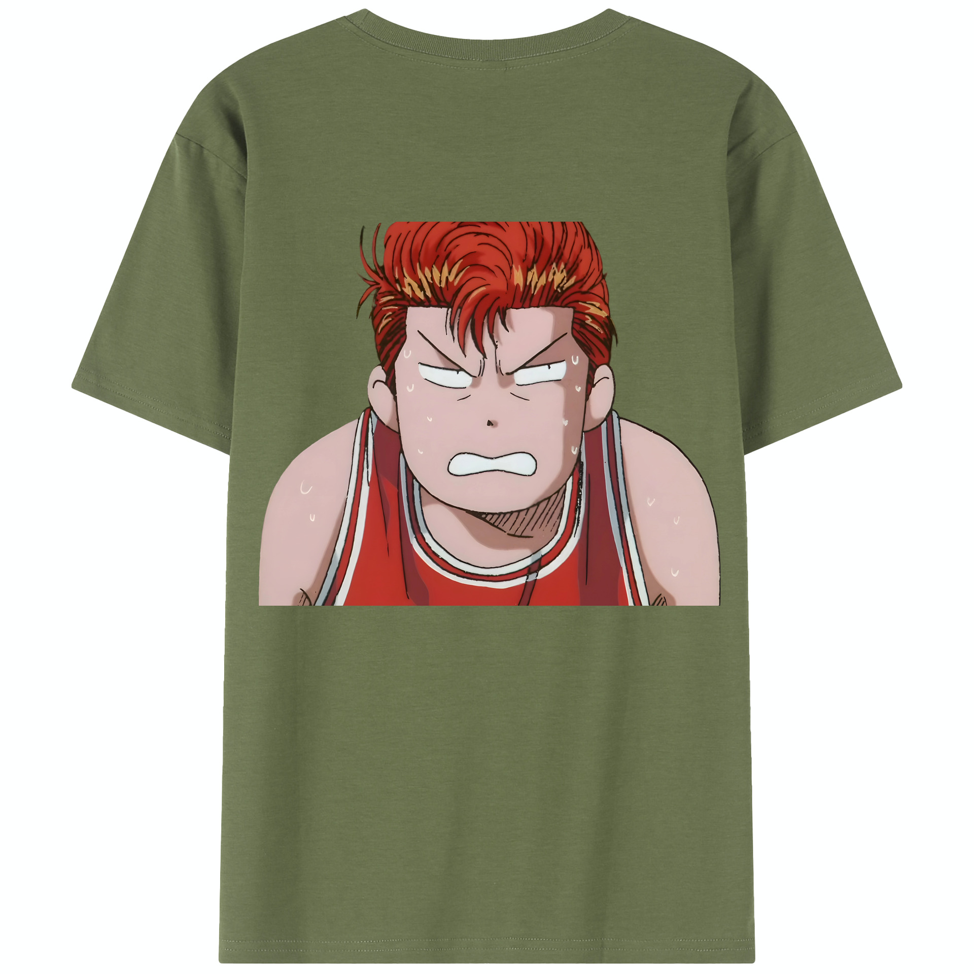 SLAM DUNK／スラムダンク 綿100％半袖Tシャツ（背面プリント）